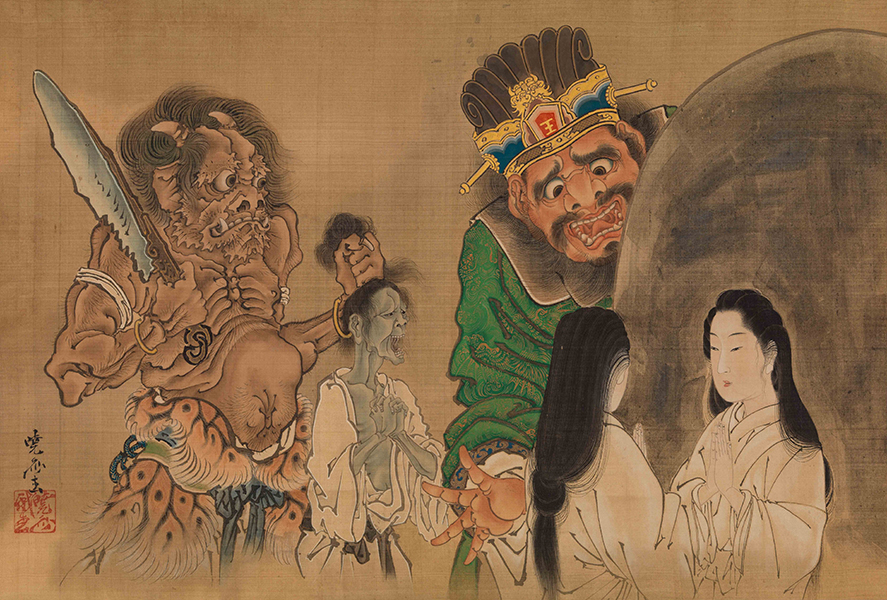 閻魔大王浄玻璃鏡図